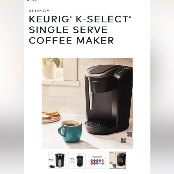 Keurig Other - KEURIG K-Select Single Serve Coffee Machine